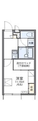 レオパレス嵯峨野の物件間取画像